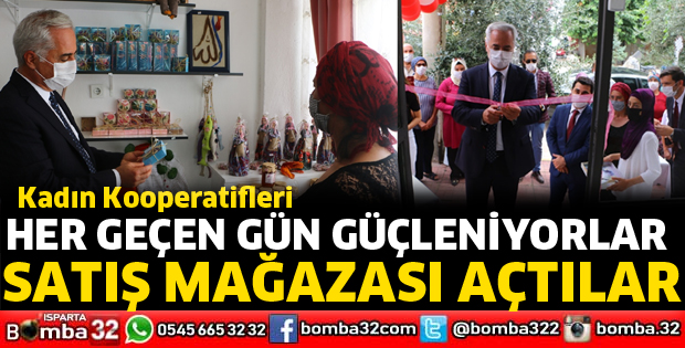 KADIN KOOPERATİFLERİ HER GEÇEN GÜN BÜYÜYOR