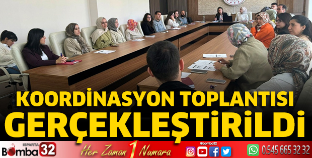 Kadın ve Çocuk Hizmetleri İçin Koordinasyon Toplantısı Gerçekleştirildi