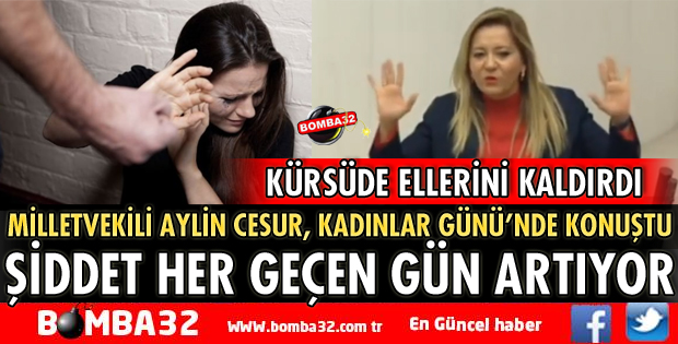 KADINA ŞİDDET HER GEÇEN GÜN ARTIYOR