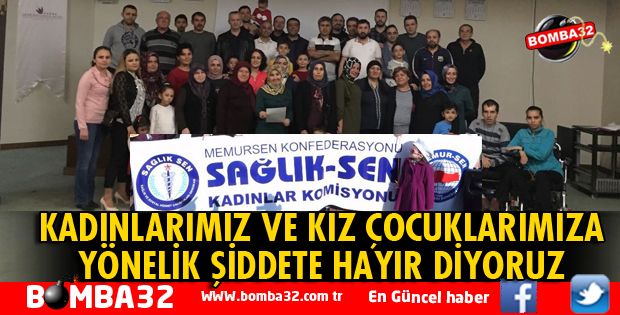 KADINA ŞİDDETE HAYIR