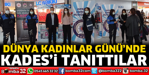 Kadınlar Günü’nde KADES tanıtıldı