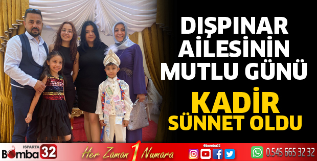 Kadir sünnet oldu