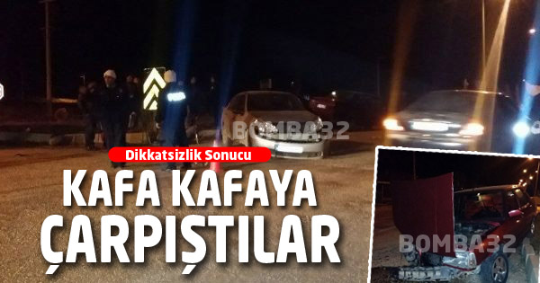 Kafa Kafaya Çarpıştılar