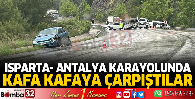 Kafa kafaya çarpıştılar