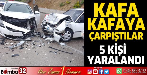 Kafa kafaya çarpıştılar