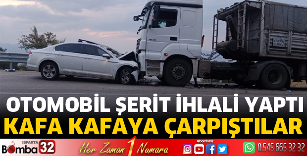 Kafa kafaya çarpıştılar