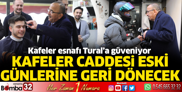 Kafeler caddesi eski günlerine dönecek