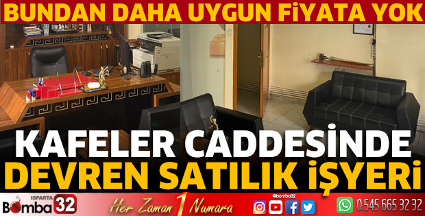 Kafeler Caddesinde Devren Satılık işyeri 