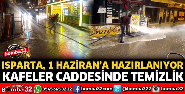 KAFELER CADDESİNDE TEMİZLİK