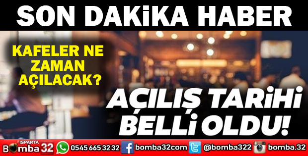 KAFELER NE ZAMAN AÇILACAK?