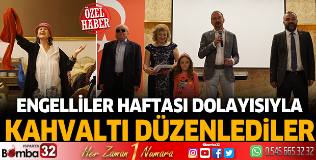 Kahvaltı programı düzenlediler