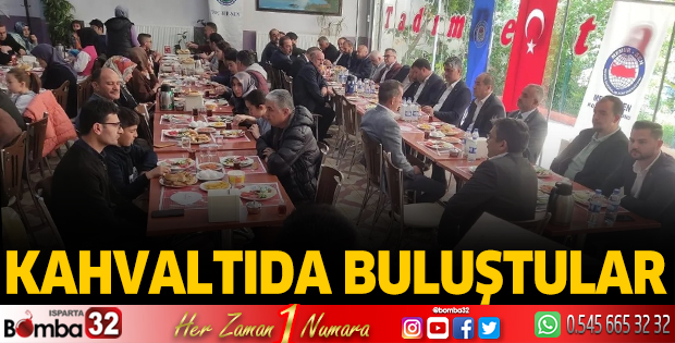 Kahvaltıda buluştular