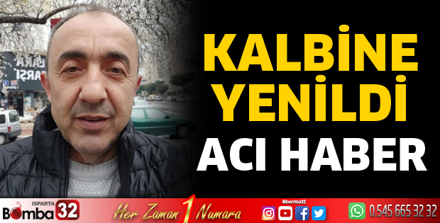 Kalbine yenildi