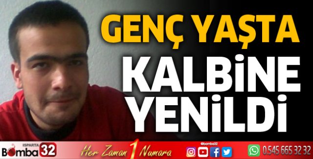 Kalbine yenildi