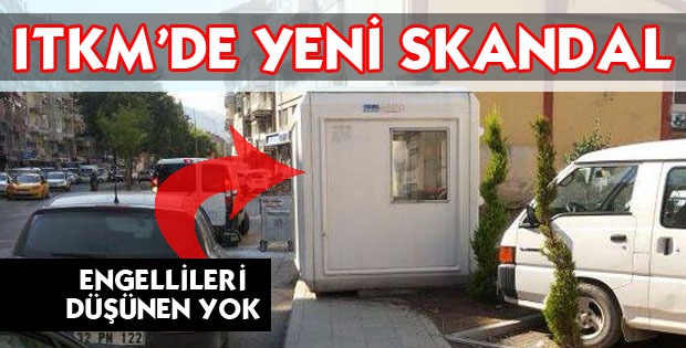 KALDIRIM İŞGALİNE TEPKİ