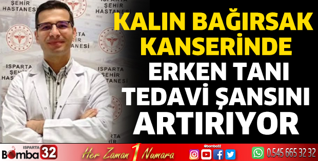 Kalın bağırsak kanserinde erken tanı tedavi şansını artırıyor