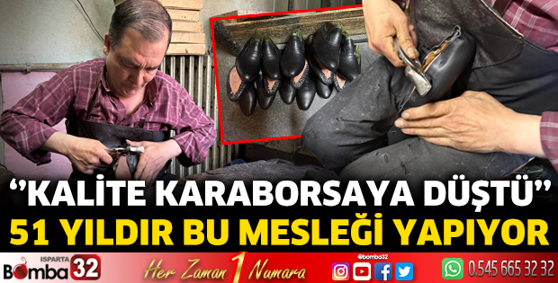 Kalite karaborsaya düştü: 51 yıldır bu mesleği yapıyor