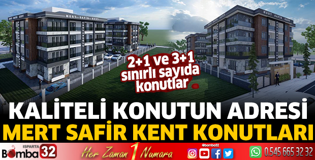 Kaliteli konutun adresi “Mert Safir Kent”