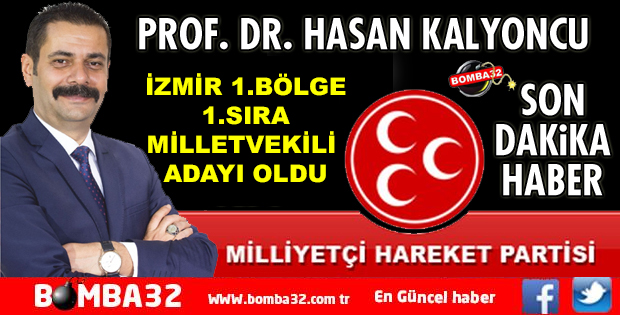 KALYONCU SEÇİLEBİLECEK BÖLGEDEN 1.SIRA ADAY GÖSTERİLDİ