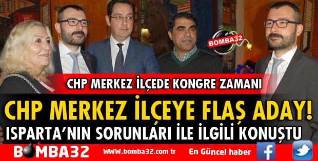 KAMİL CEM ERDAL CHP'DEN MERKEZ İLÇE BAŞKAN ADAYI OLDU