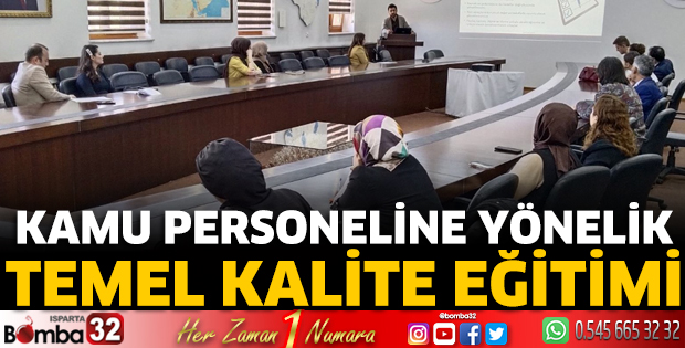 Kamu Personeline Yönelik Temel Kalite Eğitimi