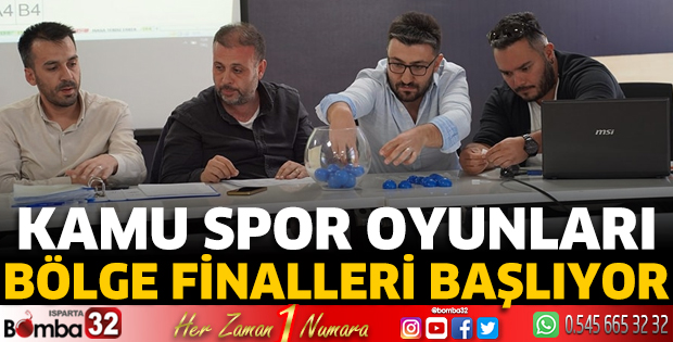 Kamu Spor Oyunları bölge finalleri başlıyor