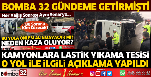 Kamyonlara lastik yıkama tesisi yapılacak