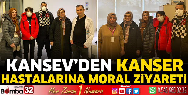 KANSEV’den kanser hastalarına moral ziyareti