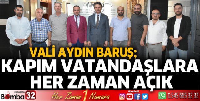 Kapım vatandaşlara her zaman açık