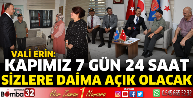 Kapımız 7 gün 24 saat sizlere daima açık olacak