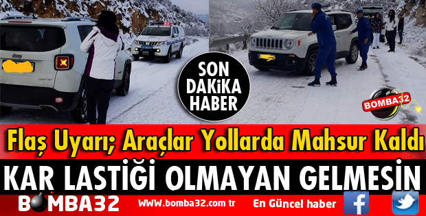 KAR LASTİĞİ VE ZİNCİRİ OLMADAN GİTMEYİN