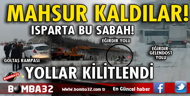 KAR YAĞIŞI SÜRÜCÜLERE ZOR ANLAR YAŞATTI