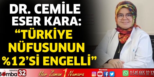 Kara’dan engelliler Haftası mesajı