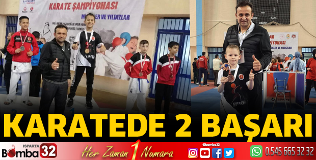 Karatede iki büyük başarı