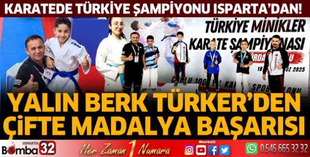 Karatede Türkiye Şampiyonu Isparta’dan