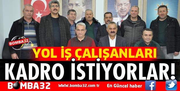 KARAYOLLARI İŞÇİLERİ KADROYA GEÇMEK İSTİYOR