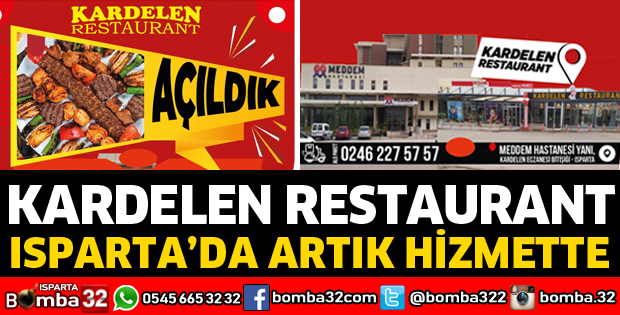 KARDELEN RESTAURANT AÇILDI