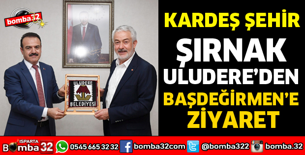 KARDEŞ ŞEHİRDEN BAŞKAN BAŞDEĞİRMEN’E ZİYARET