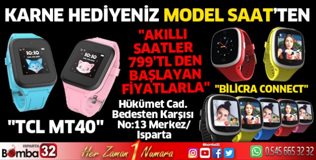 Karne Hediyeniz Model Saat'ten