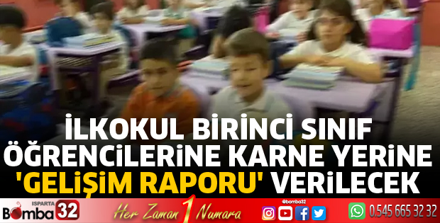 Karne yerine gelişim raporu verilecek