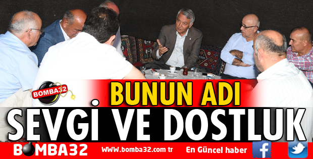 KARŞILIKLI SEVGİ VE DOSTLUK OLUŞTU
