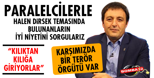 KARŞIMIZDA BİR TERÖR ÖRGÜTÜ VAR