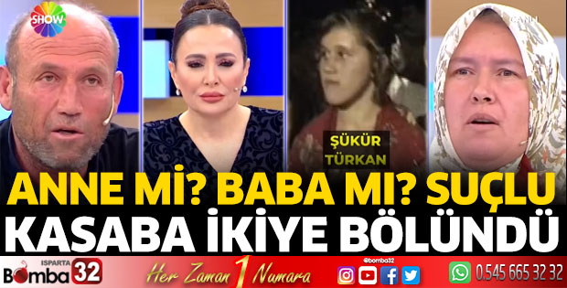 Kasaba ikiye bölündü