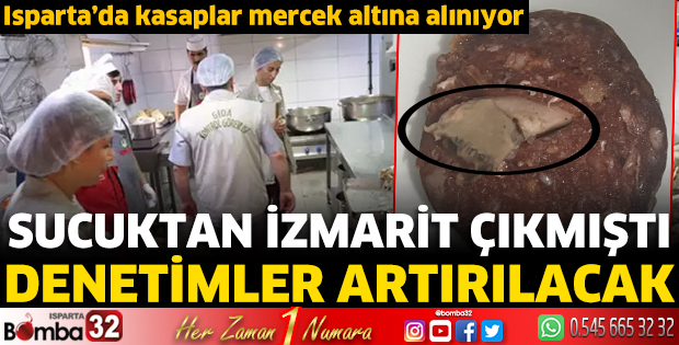 Kasaplar mercek altına alınıyor 