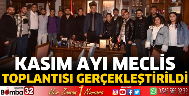 Kasım Ayı Meclis Toplantısı gerçekleştirildi