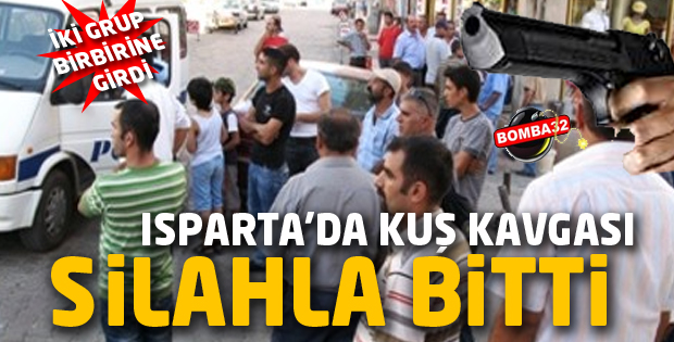 KAVGADA SİLAHLAR ÇEKİLDİ 