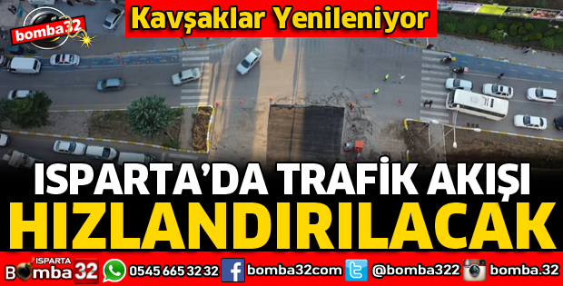 KAVŞAK İYİLEŞTİRME ÇALIŞMALARI İLE TRAFİK AKIŞI HIZLANACAK