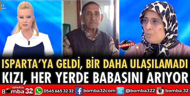KAYIP BABASINI HER YERDE ARIYOR