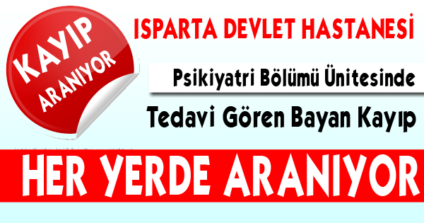 KAYIP BAYAN HERYERDE ARANIYOR