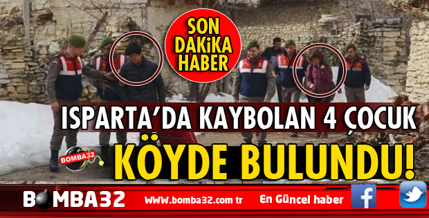 SON DAKİKA KAYIP ÇOCUKLAR KÖYDE BULUNDU